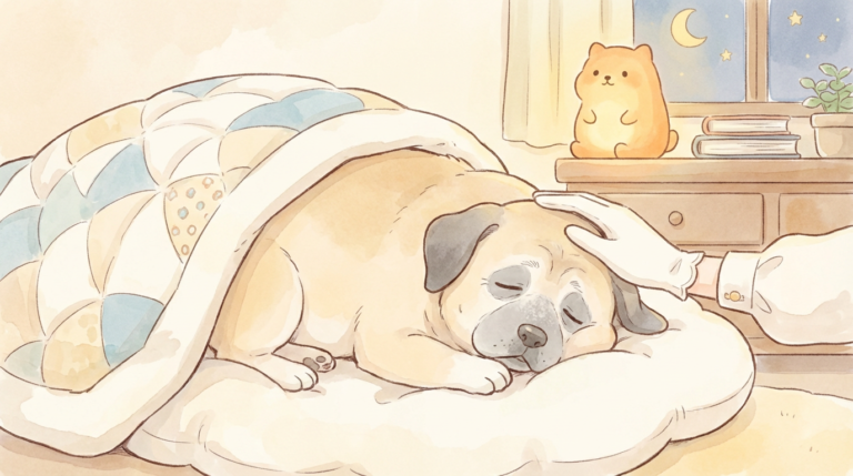 老犬の認知症（痴呆）の症状と対応｜夜泣き・徘徊への対処法