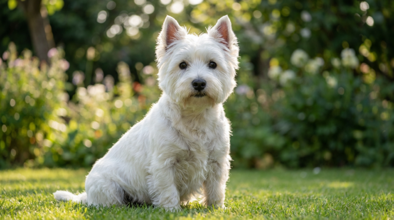 ウエストハイランドホワイトテリアの飼い方｜白い被毛のケアと皮膚トラブル対策