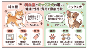 純血種とミックス犬の違い｜健康・性格・費用を徹底比較【選び方ガイド付き】