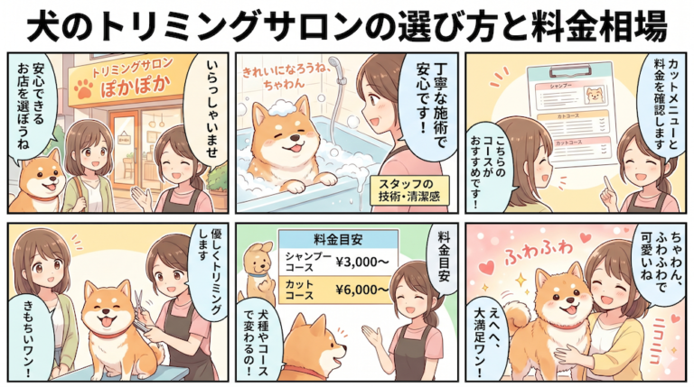犬のトリミングサロンの選び方と料金相場｜犬種別カットスタイル集