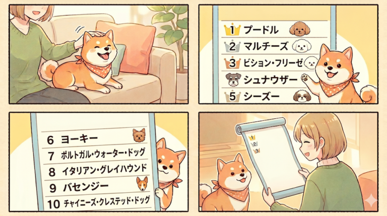 アレルギーでも飼いやすい犬種ランキング10選｜低アレルゲン犬種とケア対策