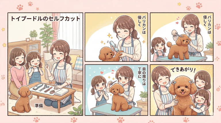 プロが教えるトイプードルのカット方法｜自宅でできるバリカン技術