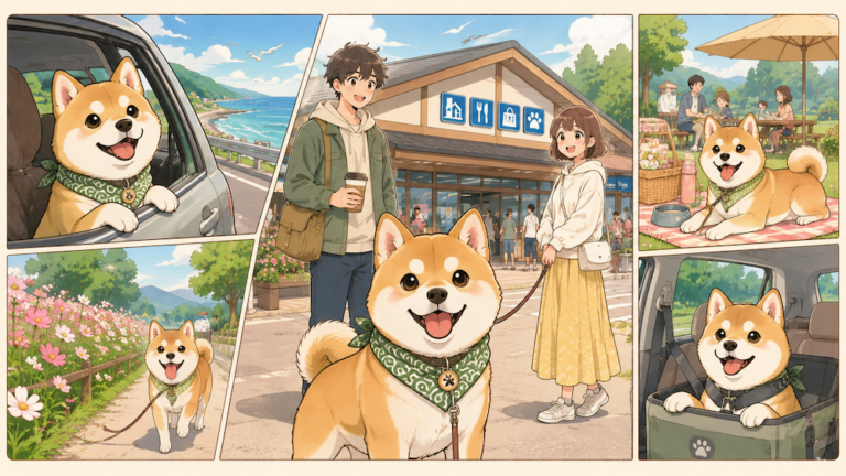 犬と行ける全国の道の駅・SA・PA特集｜ペット連れドライブ旅行完全ガイド