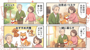 60代・70代から犬を飼うメリットと注意点｜高齢者におすすめ犬種と介護リスク