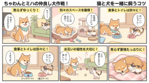 猫と犬を一緒に飼うコツ｜相性のいい組み合わせと仲良くさせる段階的な手順