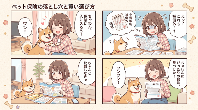ペット保険の落とし穴と賢い選び方｜保険が下りないケースと請求時の注意点
