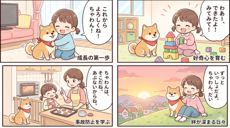 子どもと犬が仲良く育つ完全ガイド｜発達への好影響と事故防止の安全管理