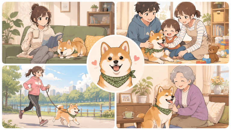 ライフスタイル別おすすめ犬種ガイド｜一人暮らし・子育て・運動不足・高齢者向け
