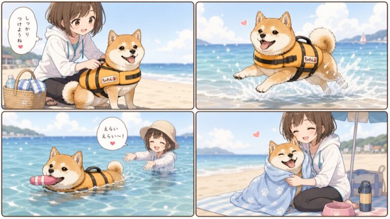犬との海水浴ガイド｜安全に海を楽しむための準備と注意点