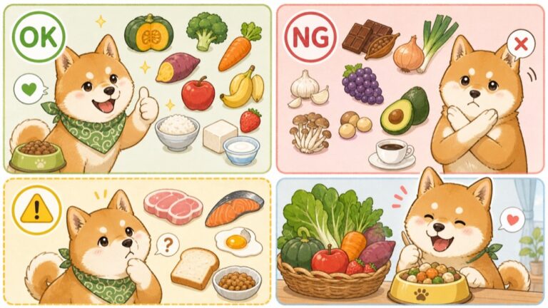 犬に与えていい野菜・フルーツ・食材完全リスト｜OK・NG・要注意を徹底整理