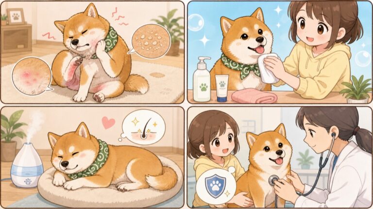 犬の皮膚病の種類と症状｜アトピー性皮膚炎から細菌性皮膚炎まで