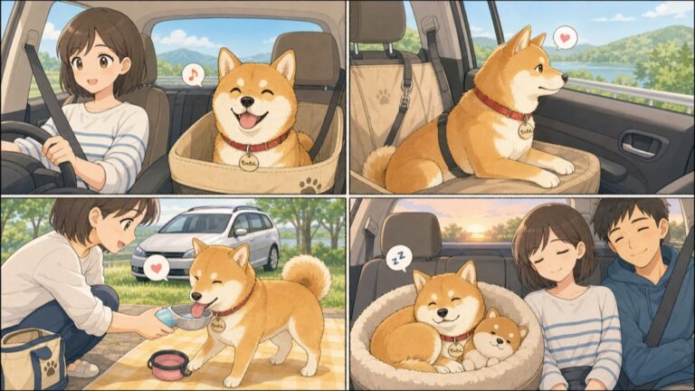犬とのドライブ完全ガイド｜安全な移動方法と必要な準備