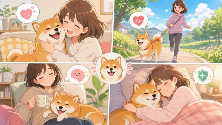 犬を飼うと本当に健康になれる？科学が証明した愛犬との暮らしの効果