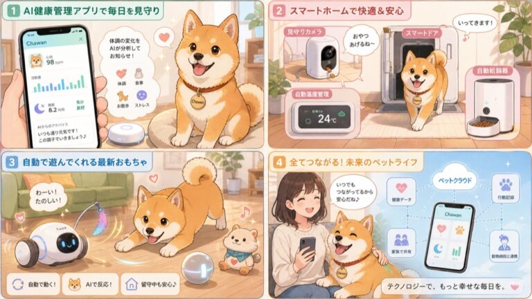 2026年最新ペットテック完全ガイド｜健康管理AIアプリから自動遊び相手まで