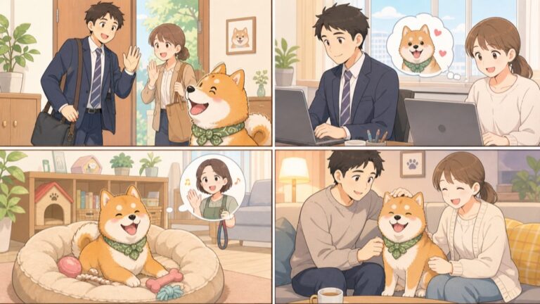 共働き夫婦が犬を飼う完全ガイド｜留守番・ドッグシッター・保育園の活用法