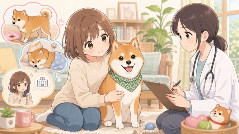 犬の血便・血尿を見たらどうする？緊急度の判断基準と対処法