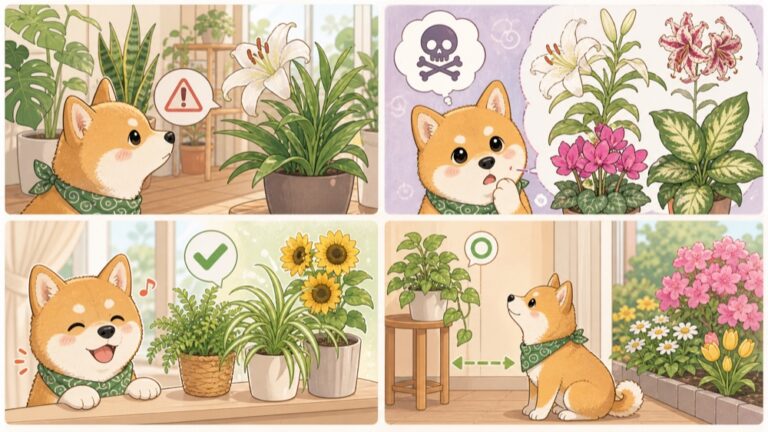 犬に危険な植物・花一覧100選｜室内・庭の毒性チェックリスト