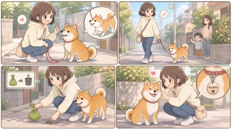 犬の散歩マナー完全ガイド｜うんち処理・リード・他の犬への挨拶ルール
