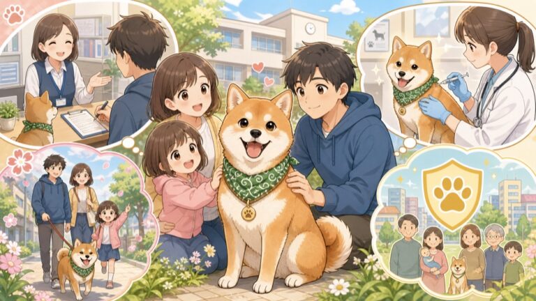 狂犬病予防接種と犬の登録義務｜手続きの流れと未接種のリスク