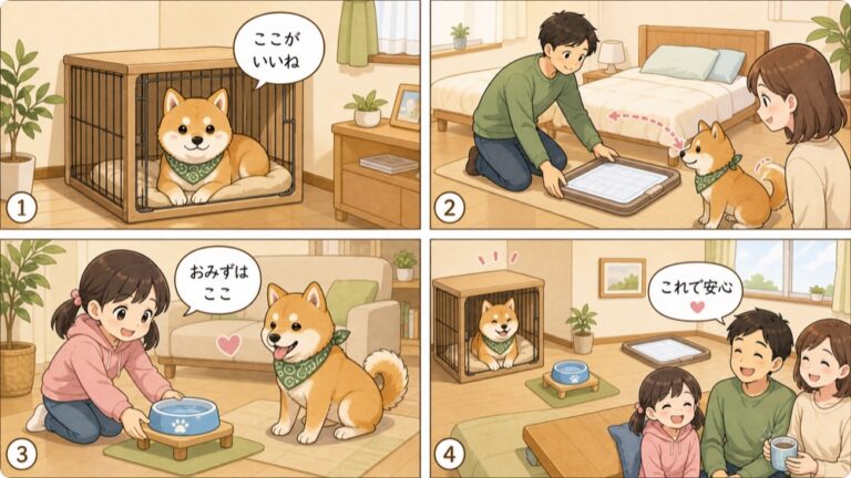 犬と暮らす間取りの正解｜ケージ・トイレ・水飲み場の配置術