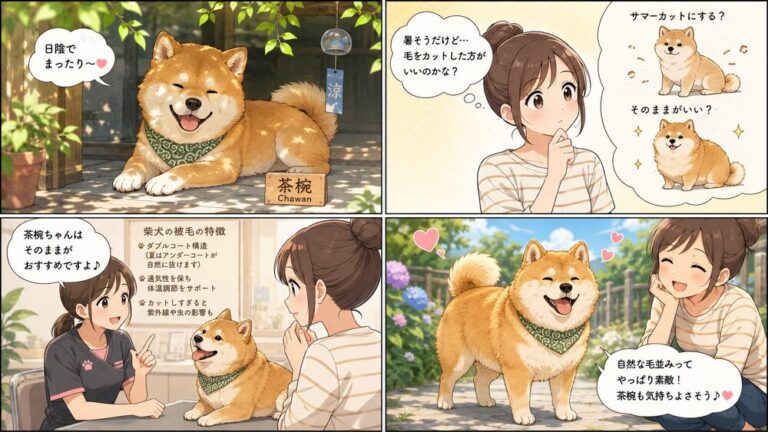 犬のサマーカットは本当に涼しい？犬種別の判断基準とリスク