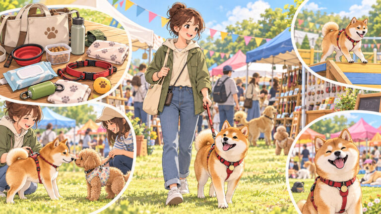 犬のイベントに初めて行く前に｜ドッグフェス・ドッグランイベントの持ち物・マナー・NG行動